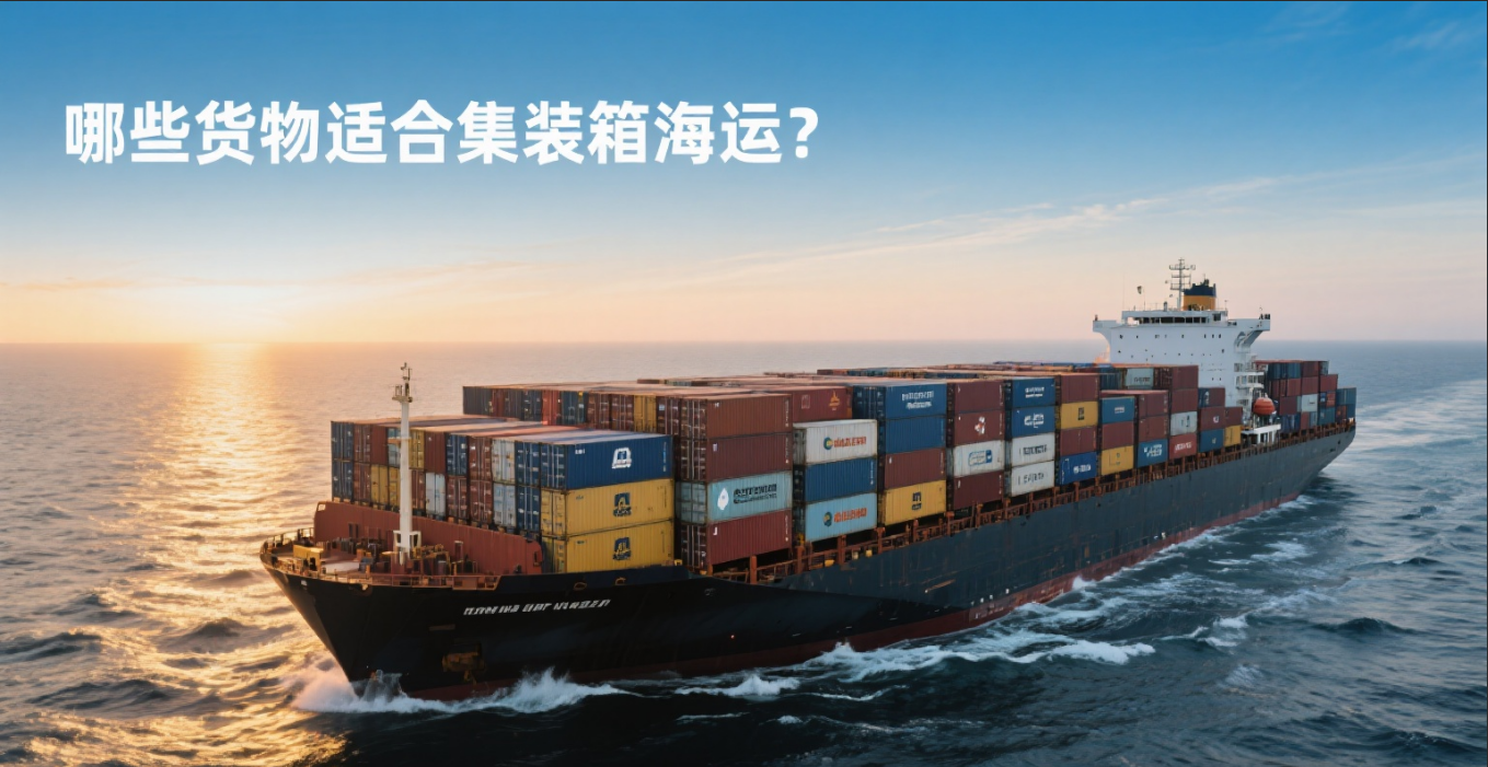 哪些货物适合集装箱海运？？？